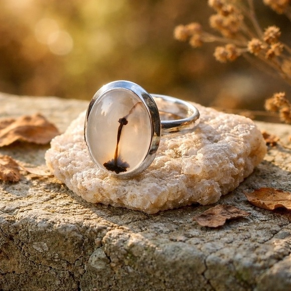 Montana Agate Ring - Picture 9 of 12